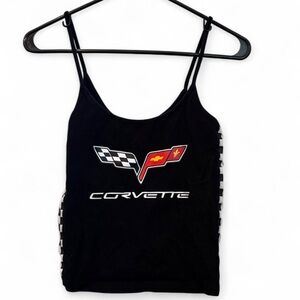 Corvette Black Tank Top